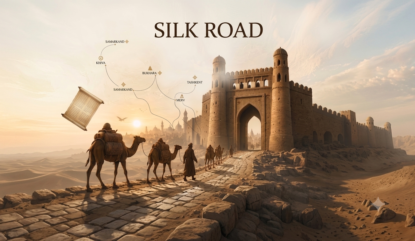 Silk Road Map